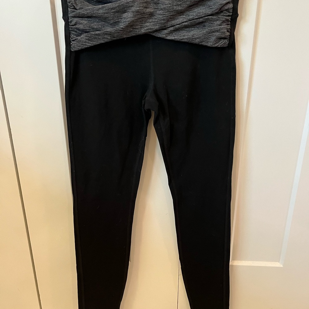 Athleta girl size 12 black leggings